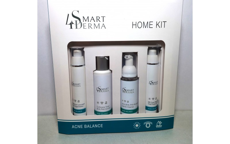 Smart4Derma AcneBalance HomeKit Набор Акне Баланс  для жирної та комбинованої шкіри з акне