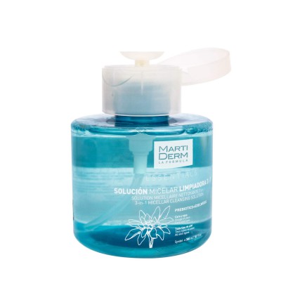Мартідерм Очищуючий міцелярний розчин 3-в-1 MartiDerm Essentials Micellar Cleansing Solution 3 in 1, 300 мл