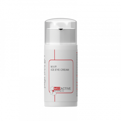 Регенерувальний крем під очі SPF 10 Medactive M.V.P. ICE EYE CREAM regenerating eye cream SPF 10, 100мл