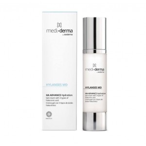 Зволожувальний гель-крем Medi+derma Facial Gel Cream Moisturizing Hylanses MD 50 мл