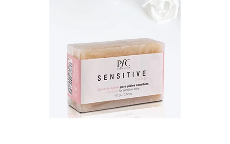 Натуральне вівсяне мило для чутливої шкіри PFC Cosmetics Sensitive Oat Soap 100 г