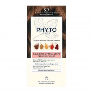 Фіто Фітоколор крем-фарба 5.7 Світлий Каштановий Шатен Phyto PhytoColor 5.7 Brown Light Chestnut