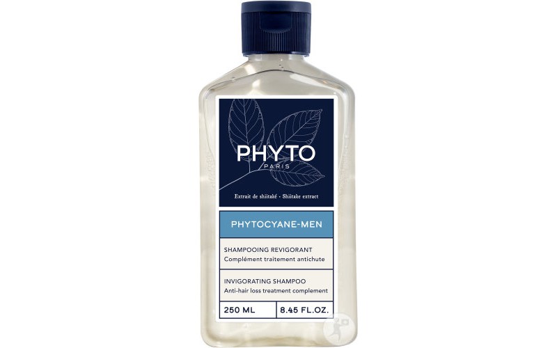 Фіто Фітоциан Шампунь від випадіння волосся у чоловіків Phyto Phytocyane-Men Invigorating Shampoo, 250 мл