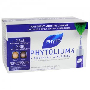 Фіто Фітоліум 4 концентрат  стимулятор росту Phyto Phytolium 4 Chronic thinning hair treatment  12*3.5мл 