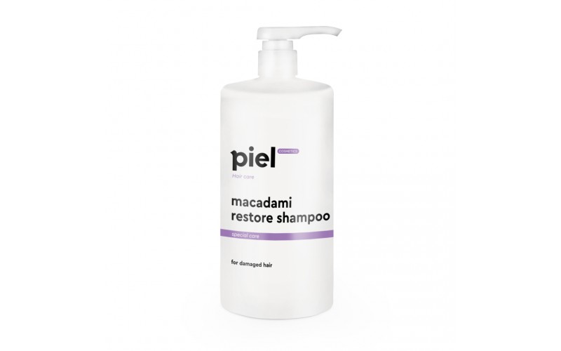 Відновлювальний шампунь для пошкодженого волосся Piel Macadami Restore Shampoo 1000 мл