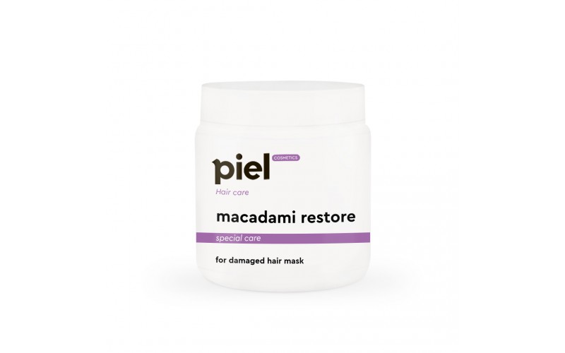 Відновлювальна маска для пошкодженого волосся Piel Macadami Restore Mask 500 мл
