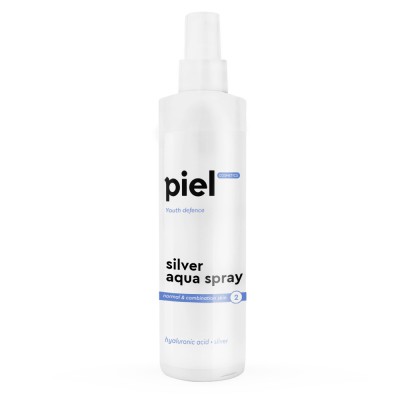 Зволожувальний спрей для нормальної та комбінованої шкіри Piel Silver Aqua Spray250 мл
