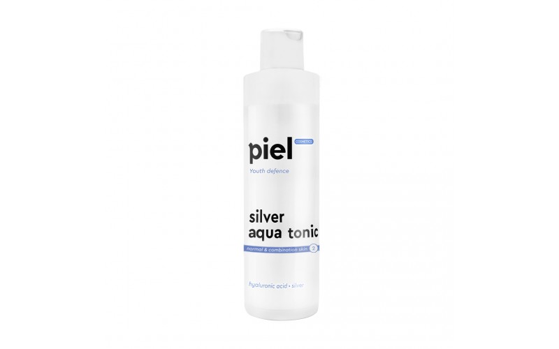 Тонік для зволоження нормальної та комбінованої шкіри Piel Silver Aqua Tonic 250 мл