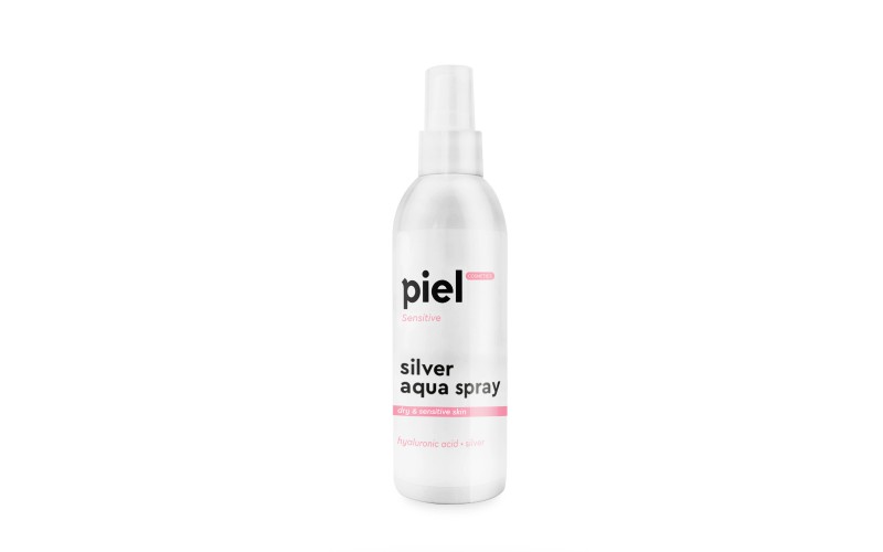 Зволожуючий спрей для сухої та чутливої шкіри обличчя Piel Silver Spray 100 мл