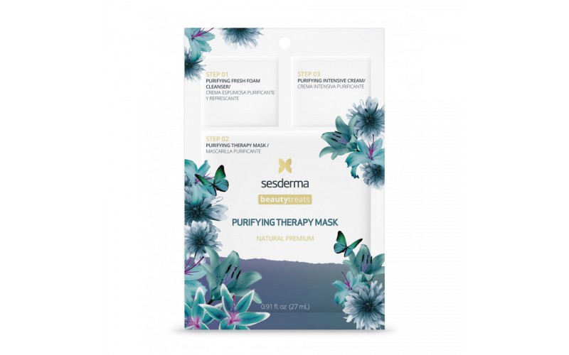 Маска очисна для обличчя Sesderma Purifying strapy mask 27 мл