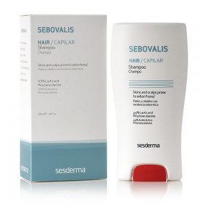 Сесдерма Sebovalis Терапевтичний шампунь проти себореї SesDerma Sebovalis Therapeutic Shampoo, 200 мл