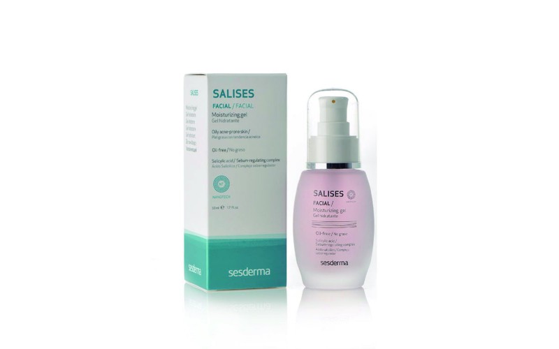 Зволожувальний гель SeSDerma Salises Facial Moisturizing Gel 50 мл