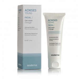 Сесдерма Крем-гель для проблемної шкіри SesDerma Acnises Young Facial Gel Cream, 50 мл
