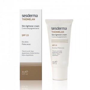 Сесдерма Депігментуючий крем з SPF 15 SesDerma Thiomelan Skin Lightener Cream SPF 15, 30 мл