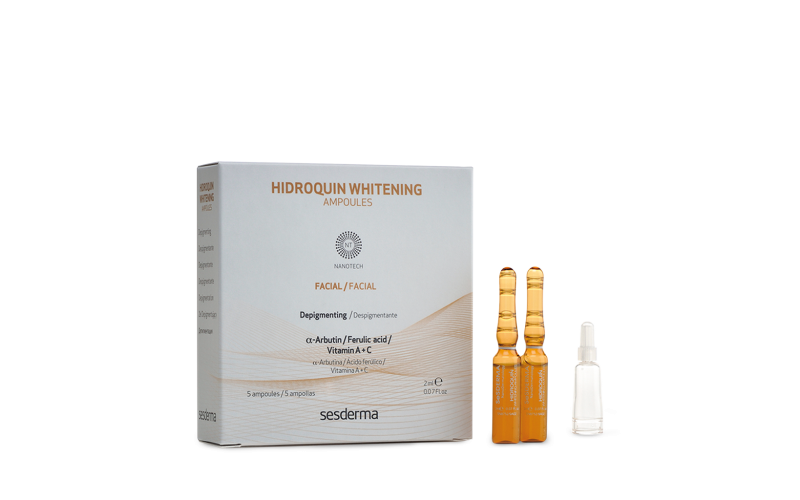 Сироватка вибілювальна Sesderma Hidroquin Whitening Ampoules 5*2 мл