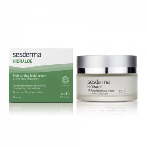 Сесдерма Hidraloe Зволожувальний крем для обличчя  SesDerma HIDRALOE Moisturizing Face Cream, 50 мл