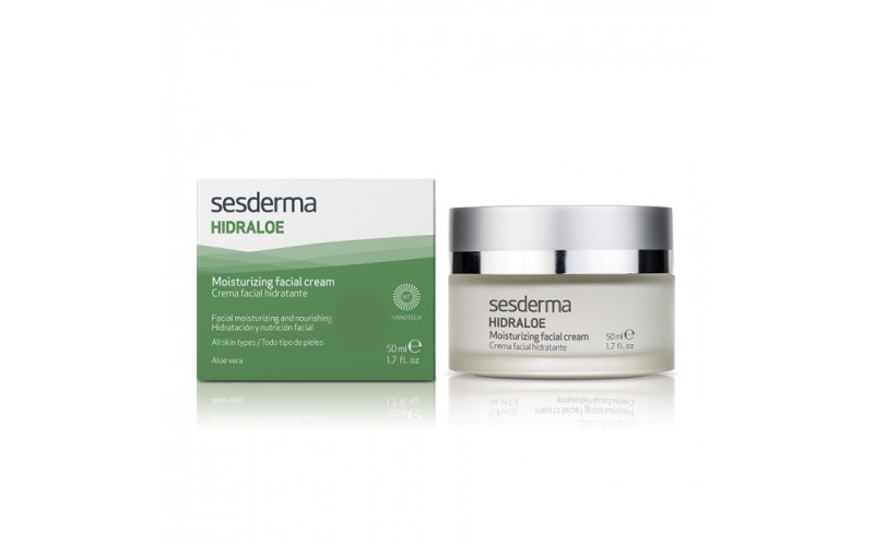 Зволожувальний крем Sesderma HIDRALOE Moisturizing Face Cream 50 мл