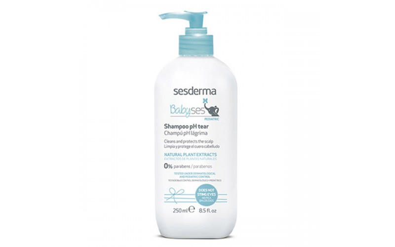 Дитячий шампунь Sesderma BABYSES Shampoo PH Tearless 250 мл