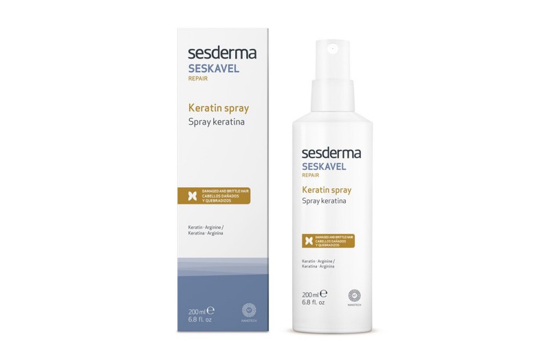 Відновлювальний спрей для волосся з кератином SeSDerma Seskavel Repair Keratin Spray 200 мл