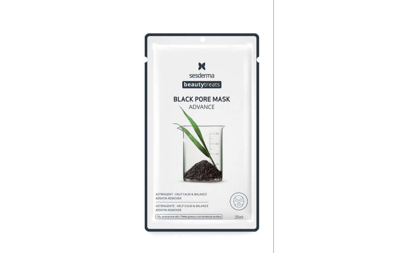 Маска очисна для обличчя Sesderma Black pore mask 25 мл