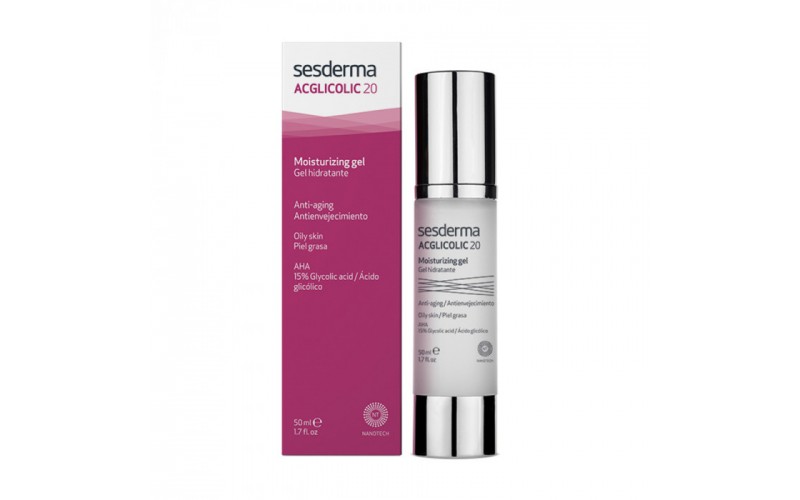 Зволожувальний гель Sesderma ACGLICOLIC 20 Moisturizing Gel 50 мл