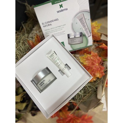 Сесдерма Hidraloe Набор Крем для обличчя + Крем для контуру очей SeSDerma Hidraloe Moisturizing Facial Cream + Hidraloe eye Contour Cream, 50 мл +15 мл