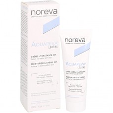 Норева Акварева   Зволожуючий  Легкий Крем 24 години Noreva Aquareva Сrème Hydratante 24h normal to combination skin 40мл