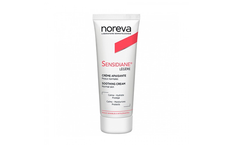 Норева Сенсидіан заспокійливий легкий крем Noreva Sensidiane Soothing Cream Normal Skin  40 мл
