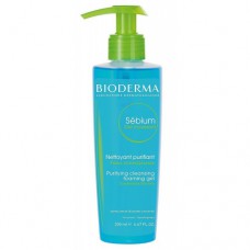 Біодерма Себіум Очищуючий Гель Bioderma Sebium purifying cleansing foaming gel 200 мл