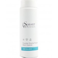 Smart4Derma Acne Balance POZZOLAN ENZYME POWDER BLACK CLEANSER Ензимна пудра з вулканічним пилом 80 гр