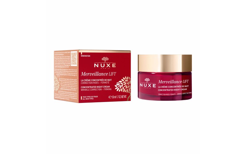 Нюкс Мервеянс Ліфт Нічний Крем Nuxe Merveillance Lift Concentrated Night Cream, 50 мл