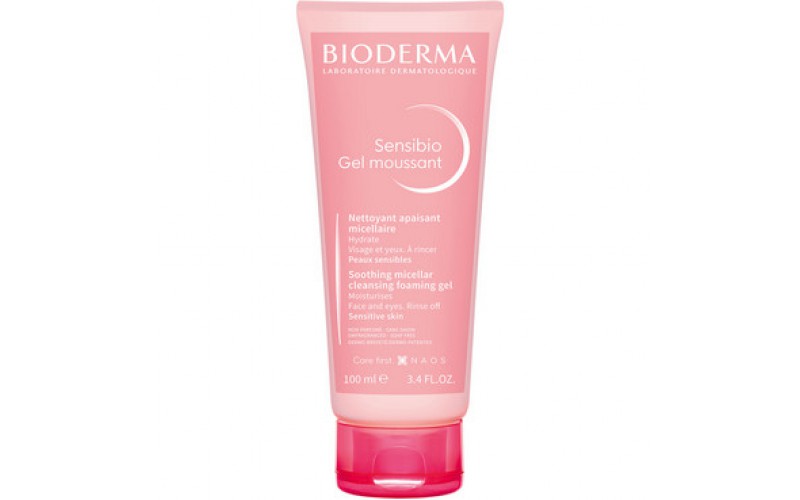 Біодерма Сенсібіо очищуючий гель для чутливої шкіри Bioderma Sensibio Gel Moussant 100 мл