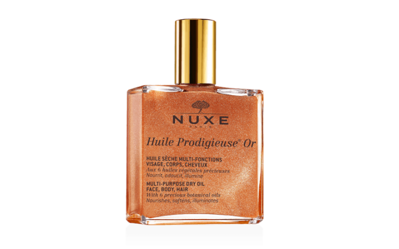 Нюкс Чудова суха золота олія для шкіри та волосся Nuxe Huile Prodigieuse Or, 50 мл